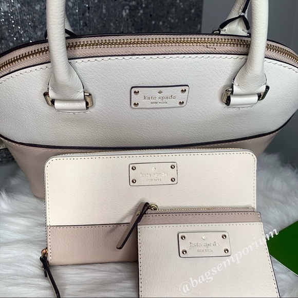 ❗️SOLD ❗️Kate Spade Carli Grove Street Satchel Set - Picture 5 of 8